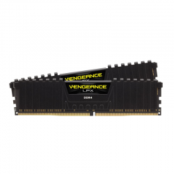 Corsair Vengeance LPX 16GB (2x8GB) DDR4 DRAM3600MHz C18 Desktop Memory Kit - Black (CMK16GX4M2D3600C18)